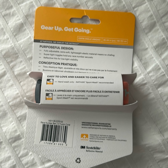 Nathan Race Number Belt - Picture 2 of 2